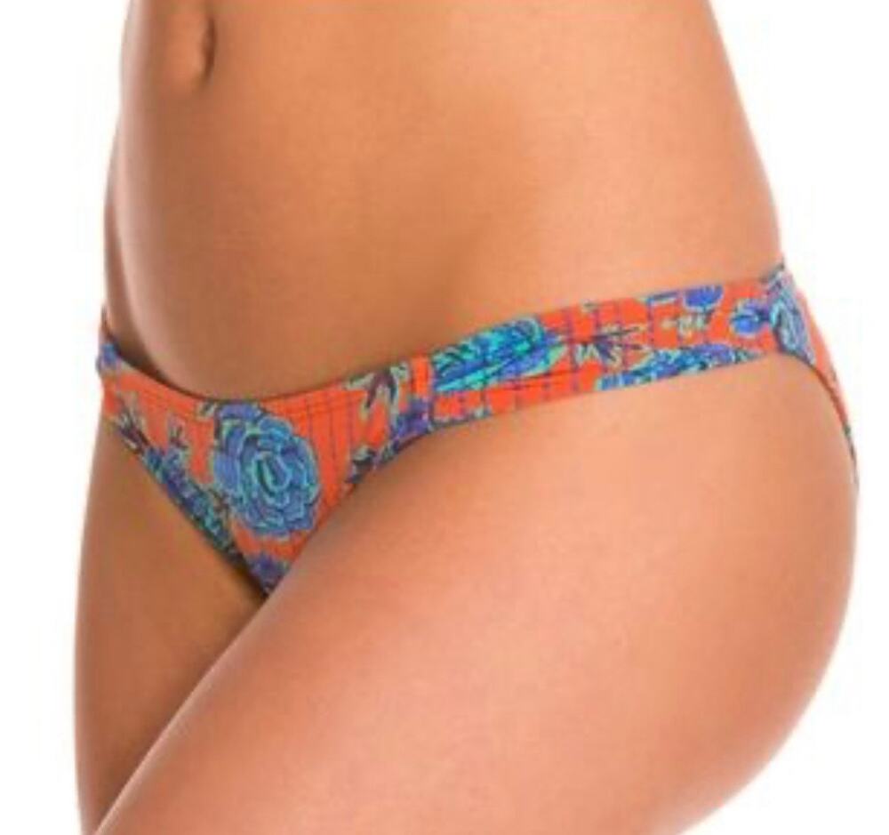 NWT Sofia by Vix Coral Iva Drape Brazil Swim Bottoms